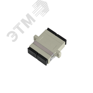 Адаптер оптический соединительный мм SC/UPC-SC/UPC двойной бежевый уп-ка