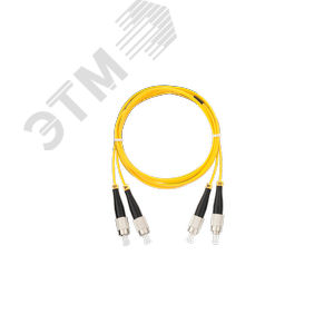 Изображение товара Патч-корд оптический соединительный SM 9/125 OS2 FC/UPC-FC/UPC двойной LSZH (шт)