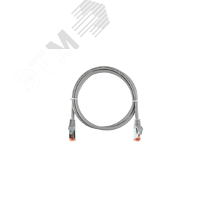 Изображение товара Патч-корд S/FTP 4 пары Cat 6a 2хRJ45/8P8C T568B 7х0150мм LSZH светло-серый 1м (шт)