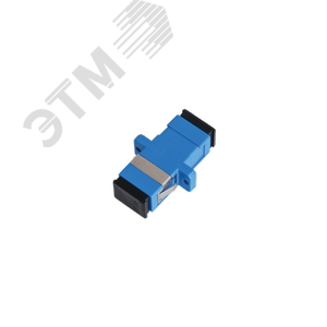 Адаптер оптический, SM 9/125, SC/UPC-SC/UPC, одинарный, синий, уп-ка 2шт. NIKOMAX