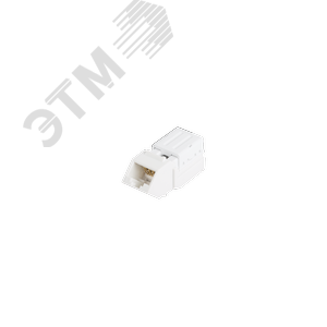 Изображение товара Модуль Keystone, угловой, для панели AN, Кат.6, RJ45/8P8C, для FT-TOOL, неэкраннированный, белый (шт)