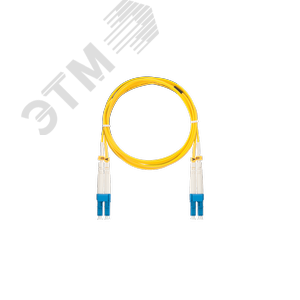 Шнур оптический соединительный SM 9/125 OS2 LC/UPC-LC/UPC двойной LSZH NMF-PC2S2C2-LCU-LCU-001 NIKOMAX