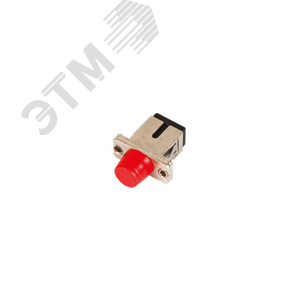 Адаптер оптический переходной, универсальный SM/MM, SC - FC, одинарный, металлик
