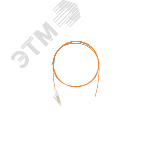 Изображение товара Пигтейл MM 50/125 OM2 LC/UPC LSZH 0.9мм оранжевый 1м уп-ка 2шт. (упак)