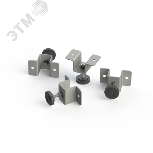 Изображение товара Опора регулируемая для настенных шкафов TWC-R упаковка 4шт серый (упак)