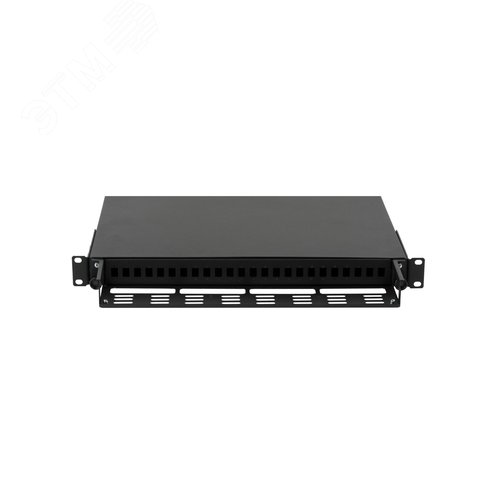 Изображение товара Кросс Premium Line, 1U, до 24 SC или 48 LC портов,выдвижной, черный, неукомплектованный (шт)