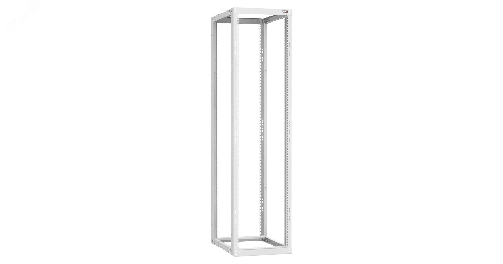 Изображение товара Монтажная стойка Essential Line двухрамная раздвижная 19'' 42U Ш550xВ1995xГ(600-1000) мм шаг регулировки 50 мм в разобранном виде цвет серый RAL 7035 (шт)