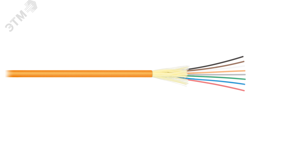 C0 c2. NKL-F-008s2i-00c-yl. Кабель оптический, внутренний, 8 волокон 62,5/125мкм, LSZH, Rexant 50-0231-99. Кабель волоконно оптический 9/125(os2). _NKL-F-008s2i-00c-yl-f006_sl001