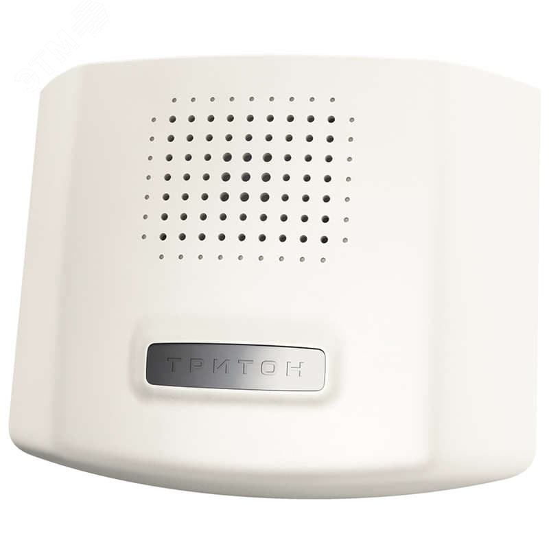 Изображение товара Звонок Рондо Аэропорт 220В проводной без кнопки белый пластик IP20