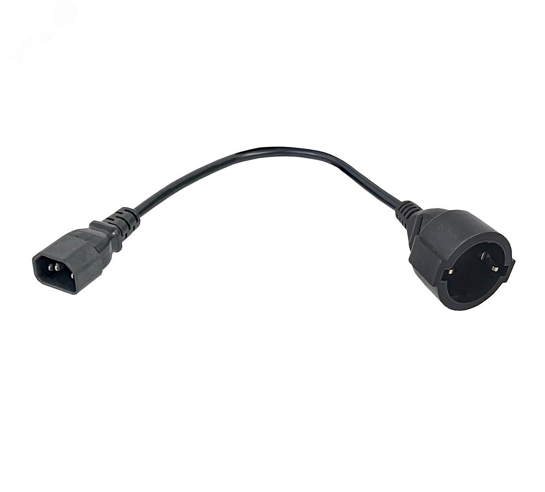 Изображение товара Адаптер PDU 3х1.5 10см с разъёмами C14-Schuko (шт)