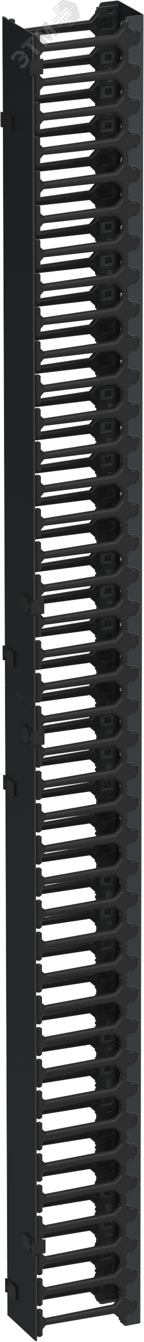 Изображение товара Вертикальный кабель-органайзер 42U 800мм черный ZPAS для ITK шкафов