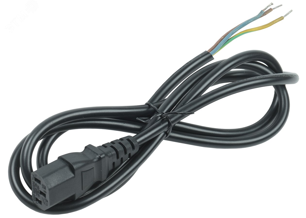 Изображение товара Кабель электропитания PDU 3х1.5 1М с разъёмами C13 для подключения к электросети