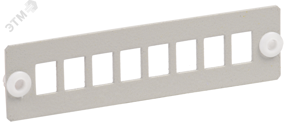 Панель для восьми оптических адаптеров SC/LC-Duplex в 19' кросс FOBX-P8-SC ITK