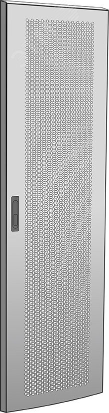 Дверь перфорированная для шкафа LINEA N 42U 600 мм серая LN35-42U6X-DP ITK