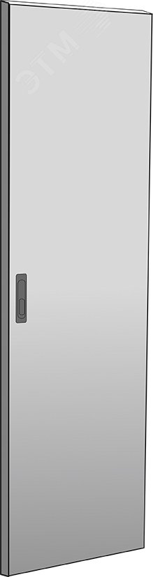 Дверь металлическая для шкафа LINEA N 47U 600 мм серая LN35-47U6X-DM ITK