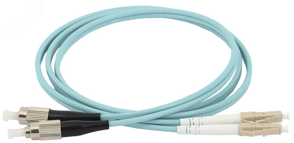 Патч-корд оптический 50/125 (OM3) FC/UPC-LC/UPC (Duplex) 100м артикул ...