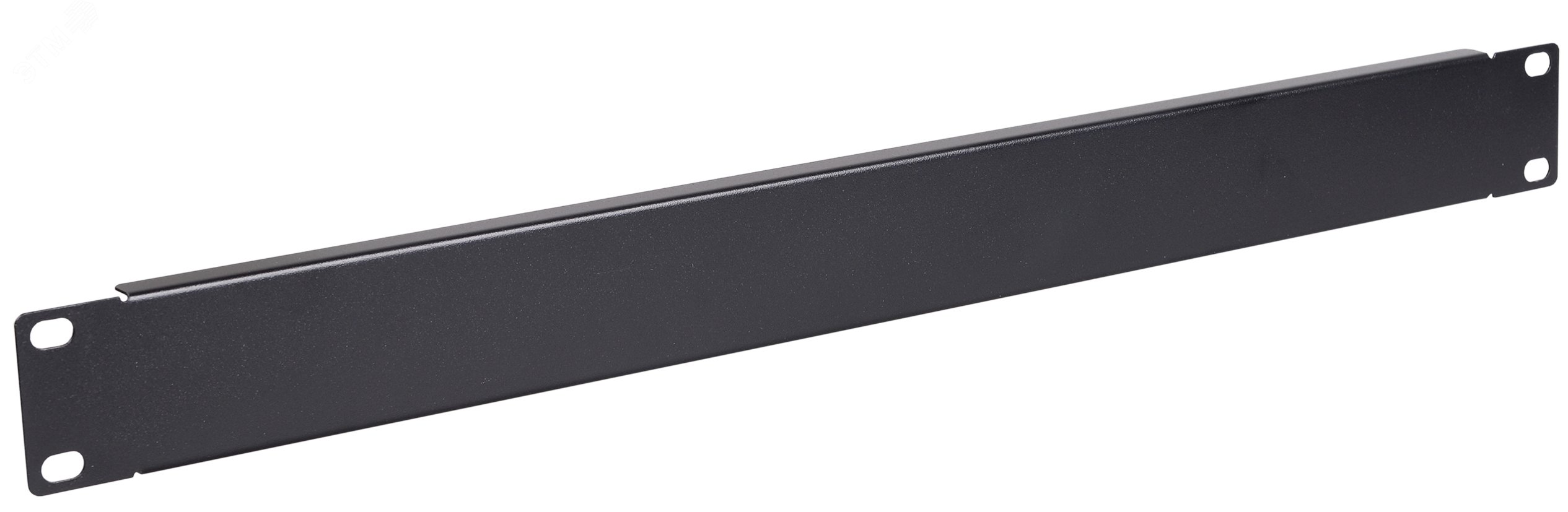 Изображение товара Фальш-панель 1U черная для монтажных стоек 19 от ITK