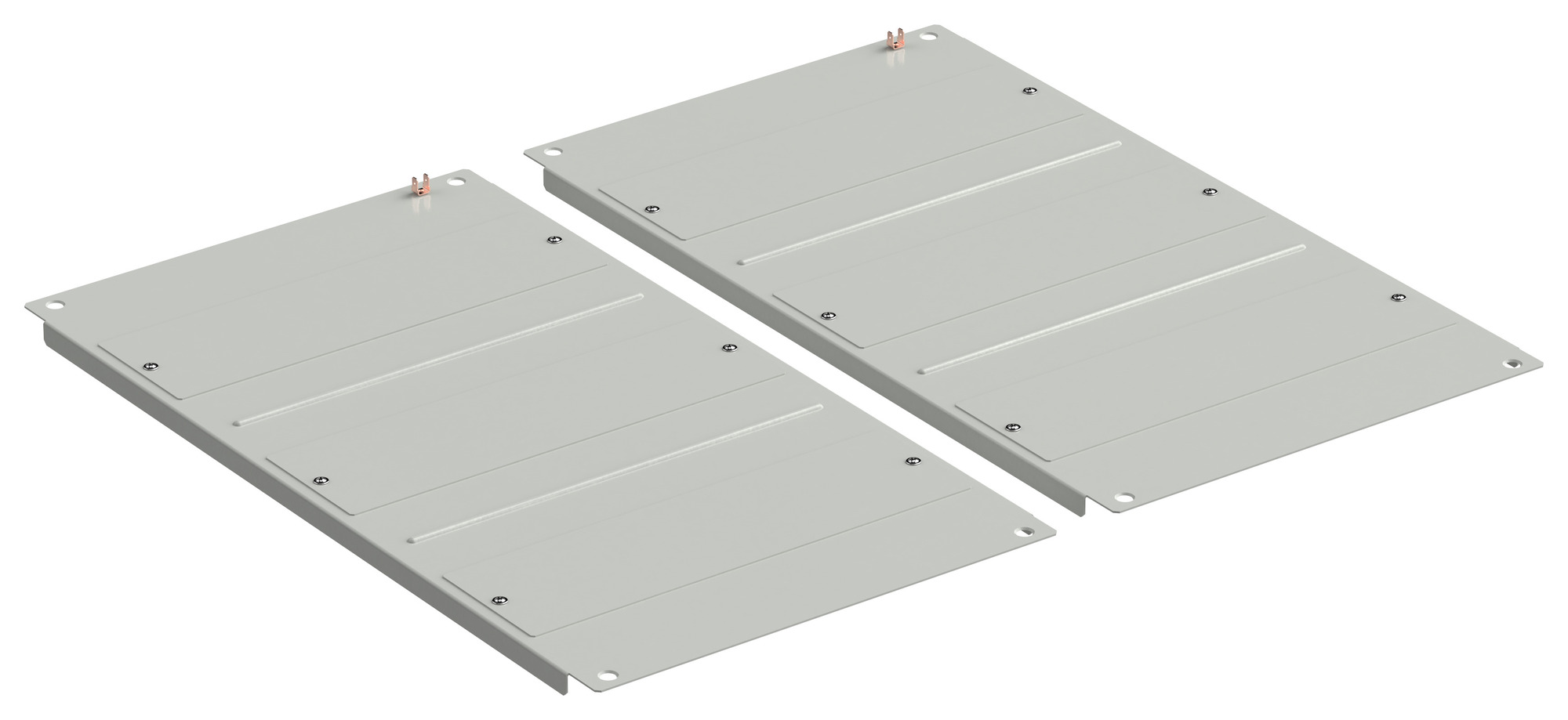 Панель основания шкафа LINEA S 800х1000мм серая (2шт/компл)