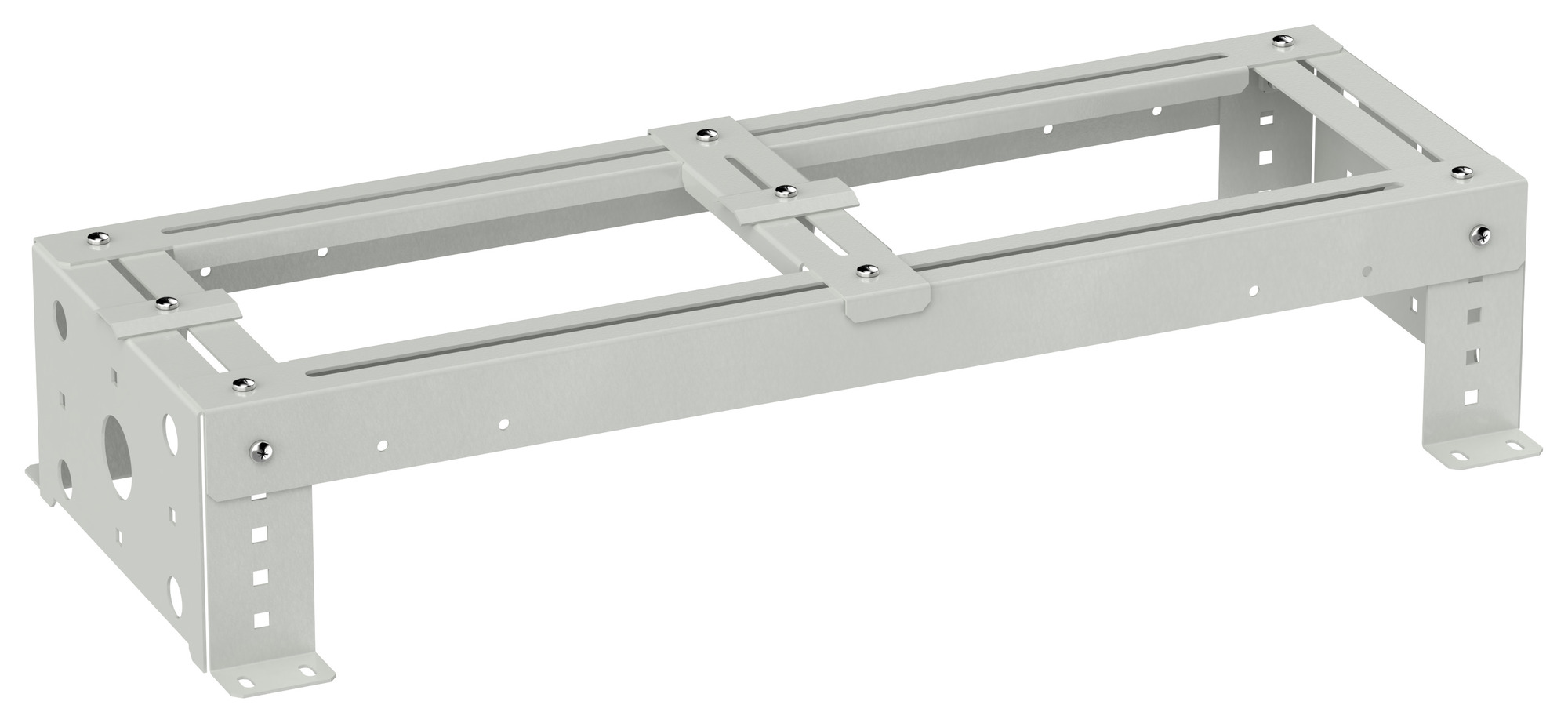 Кронштейн для монтажа лотка на шкаф LINEA S 750мм серый