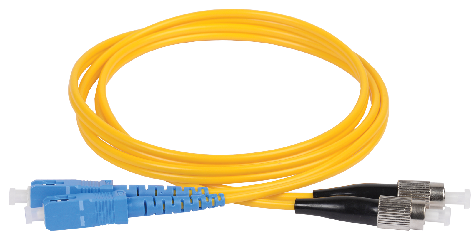 Патч-корд оптический 9/125 (OS2) SC/UPC-FC/UPC (Duplex) 7м