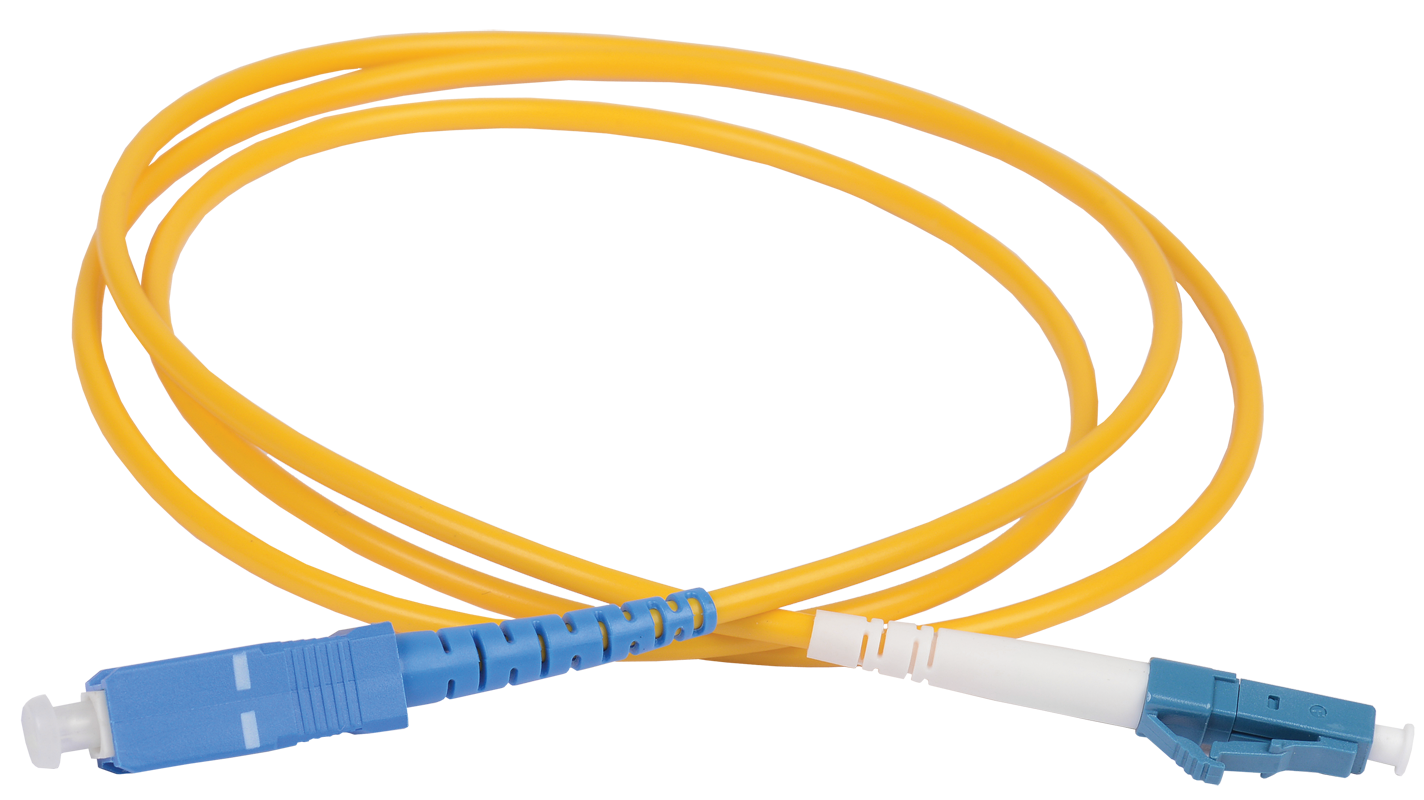 Патч-корд оптический 9/125 (OS2) LC/UPC-SC/UPC (simplex) 30м