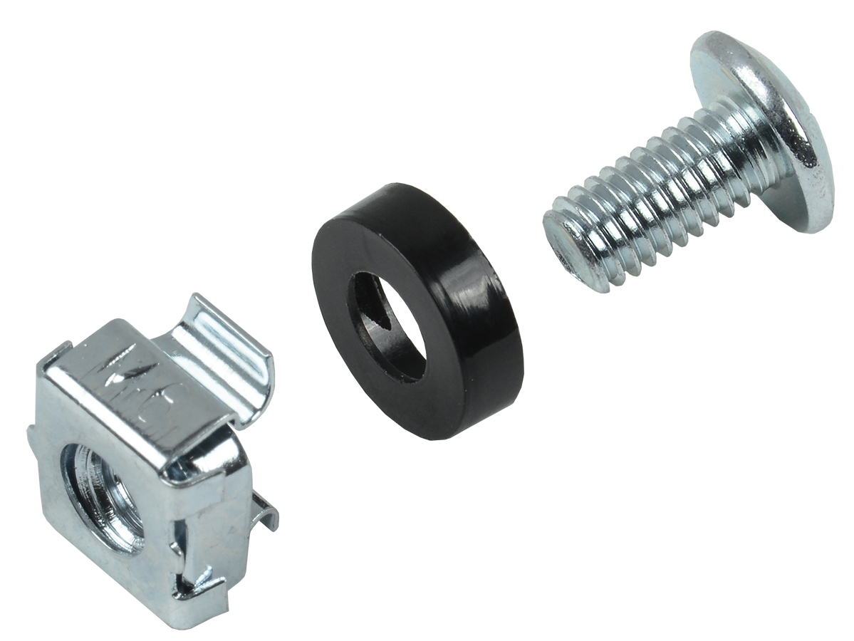 Комплект винтов-гаек-шайб для крепления на 19' профиль (шайба_гайка_винт)