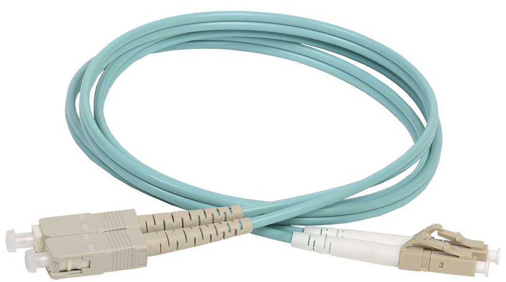 Патч-корд оптический 50/125 (OM3) LC/UPC-SC/UPC (Duplex) 5м