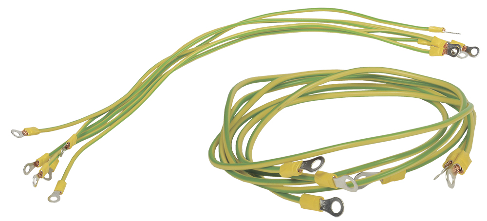 Комплект проводов заземления 50 cм - 6шт 80 cм - 3шт