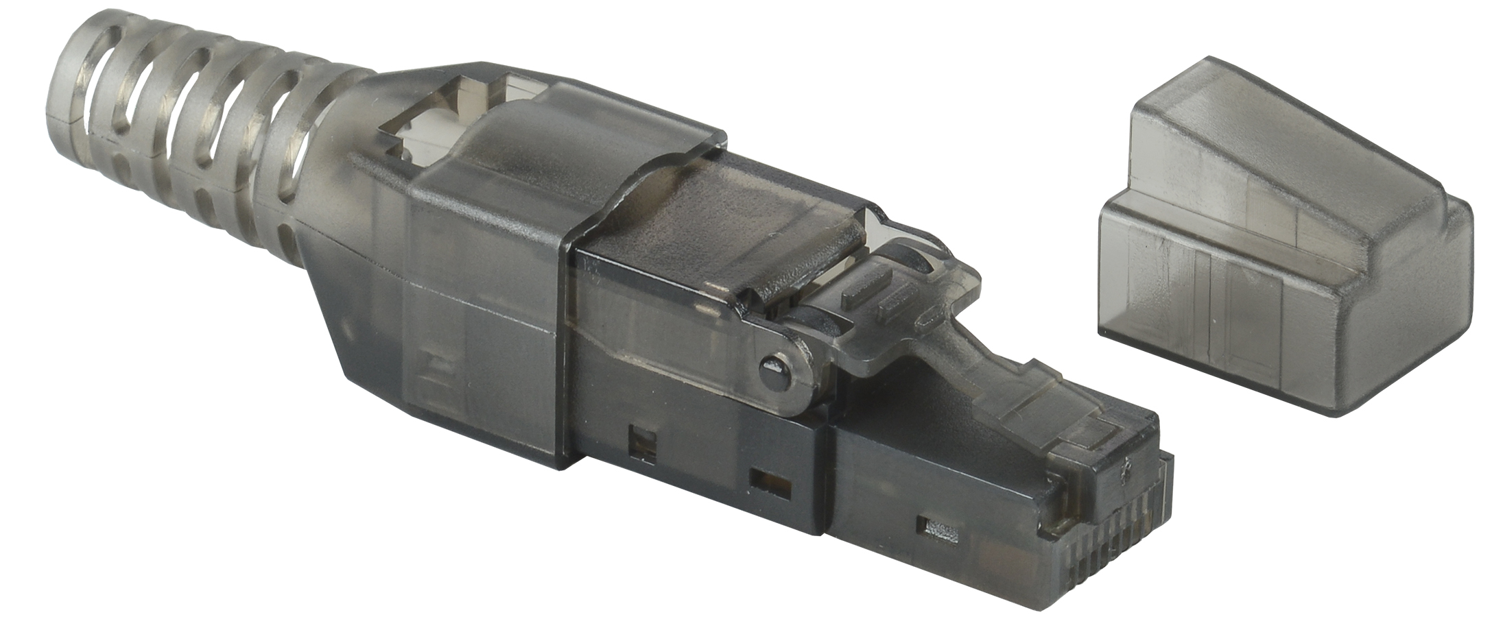 Разъём RJ-45 UTP для кабеля кат. 6 полевая заделка