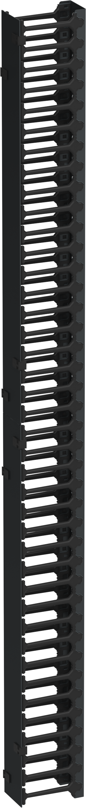 Кабель-органайзер вертикальный 45U 800мм черный РФ by ZPAS