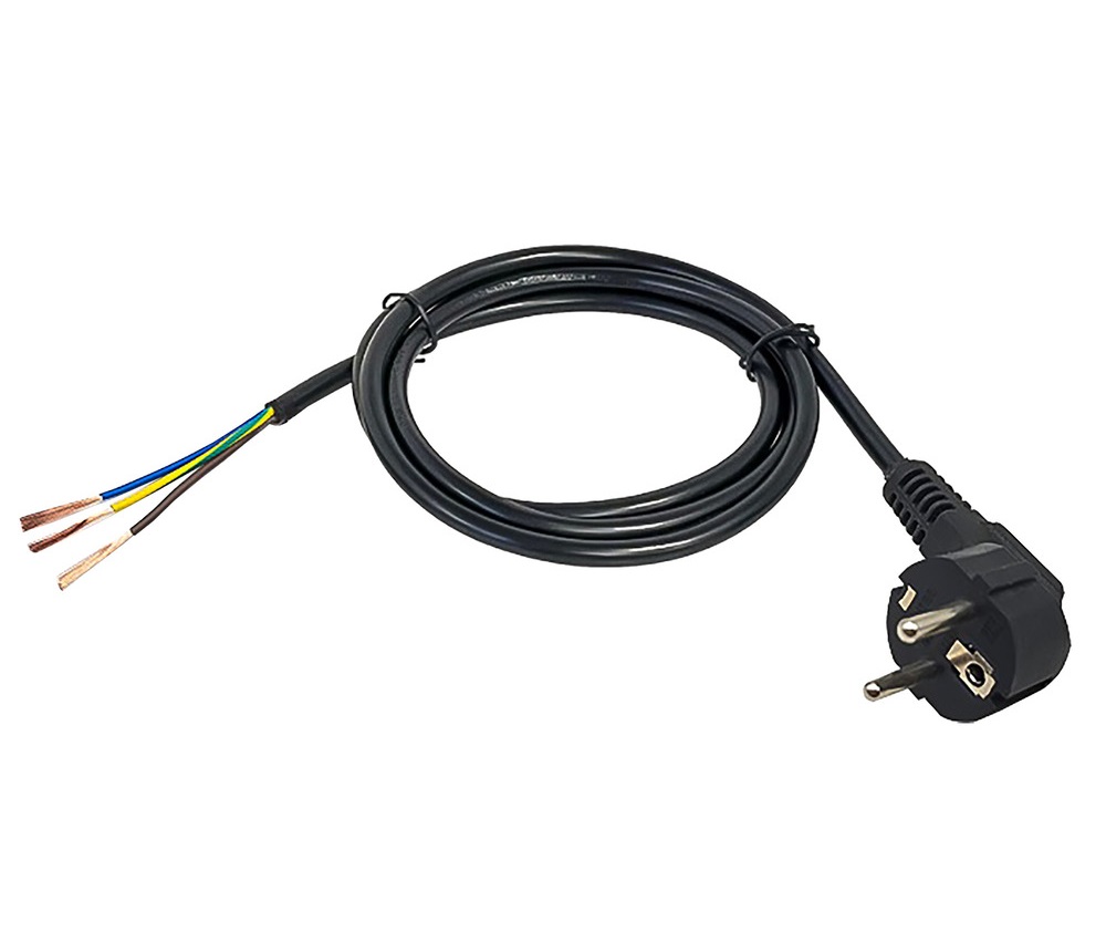 Кабель электропитания PDU 3х1.5 1М разъёмом Schuko и без разъема