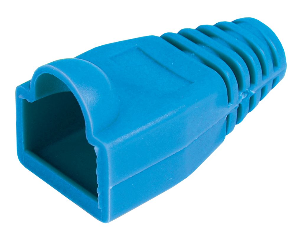 Колпачок изолирующий для разъема RJ-45 PVC синий