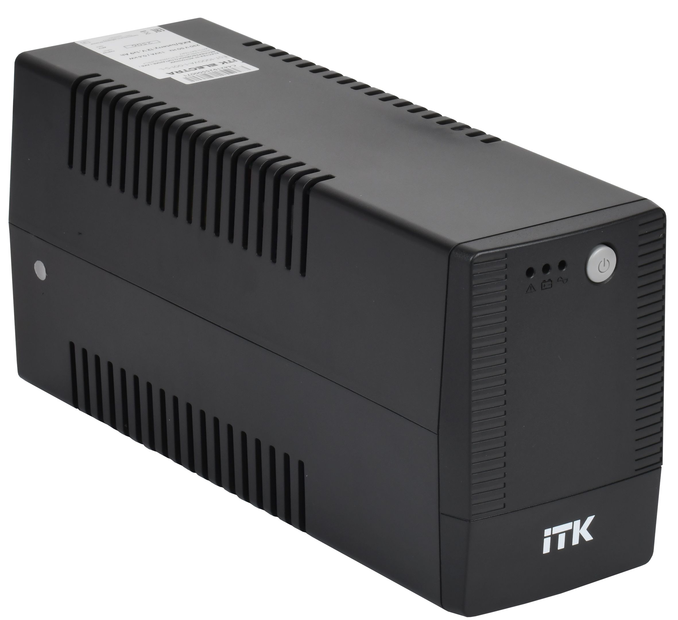 ELECTRA LR ИБП 1U Линейно-интерактивный 1200ВА/720Вт LCD АКБ 4х8AH 6хC13 USB RS232