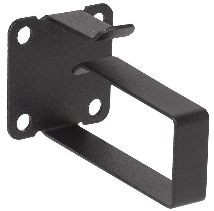 Кольцо кабельное 70x88мм с площадкой черное (4шт/компл)