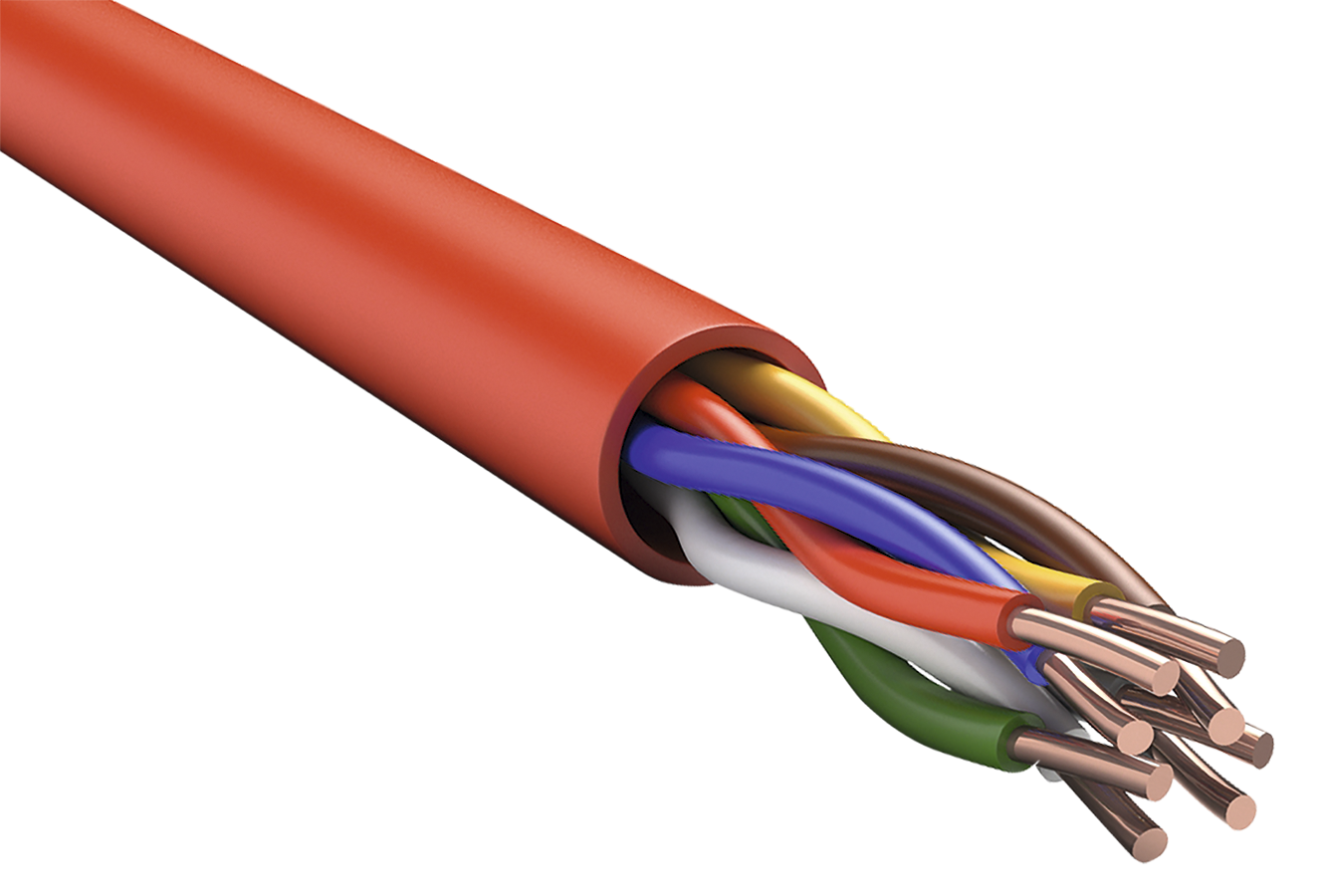 Кабель КПСнг(А)-FRLSLTх 1х2х1.0 красный 200м ITK