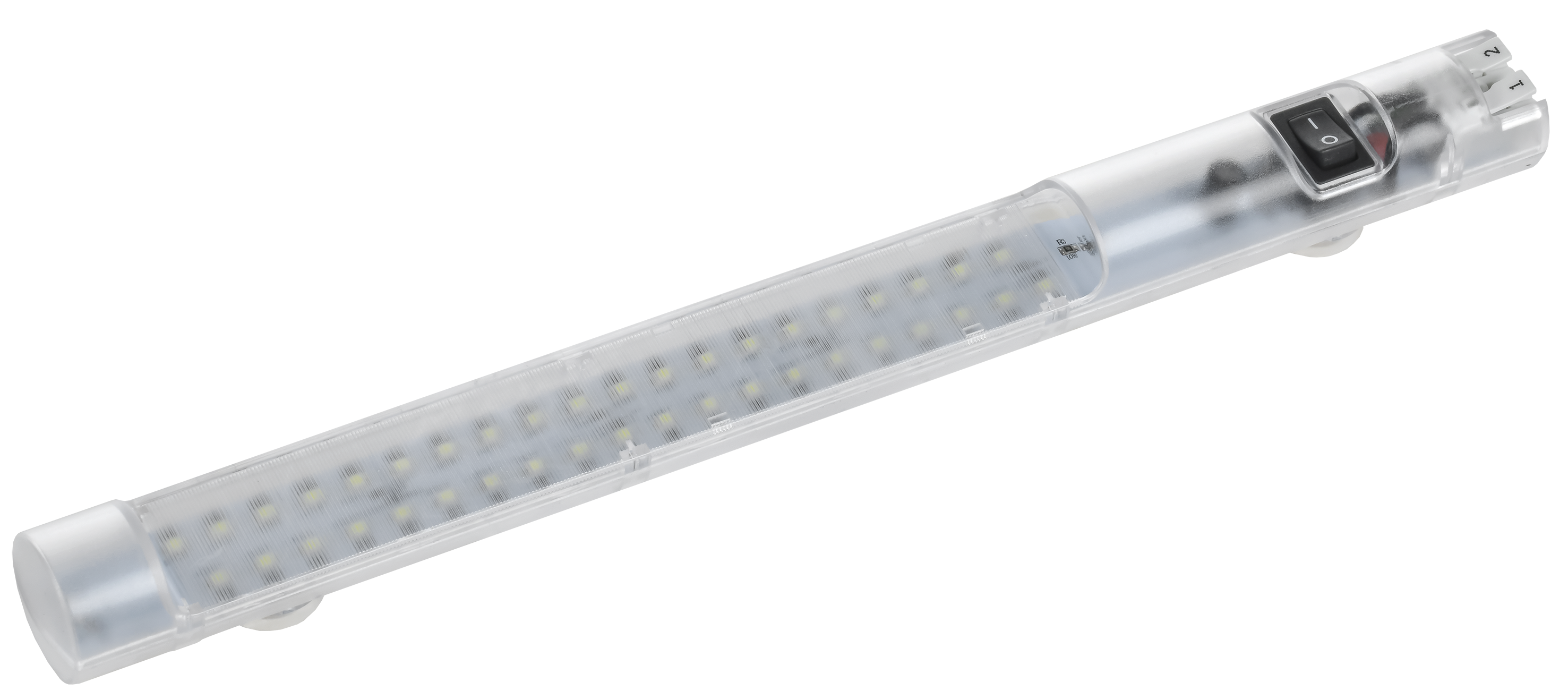 Cветильник светодиодный 24-30В на магните с       клеммой в шкаф 19''