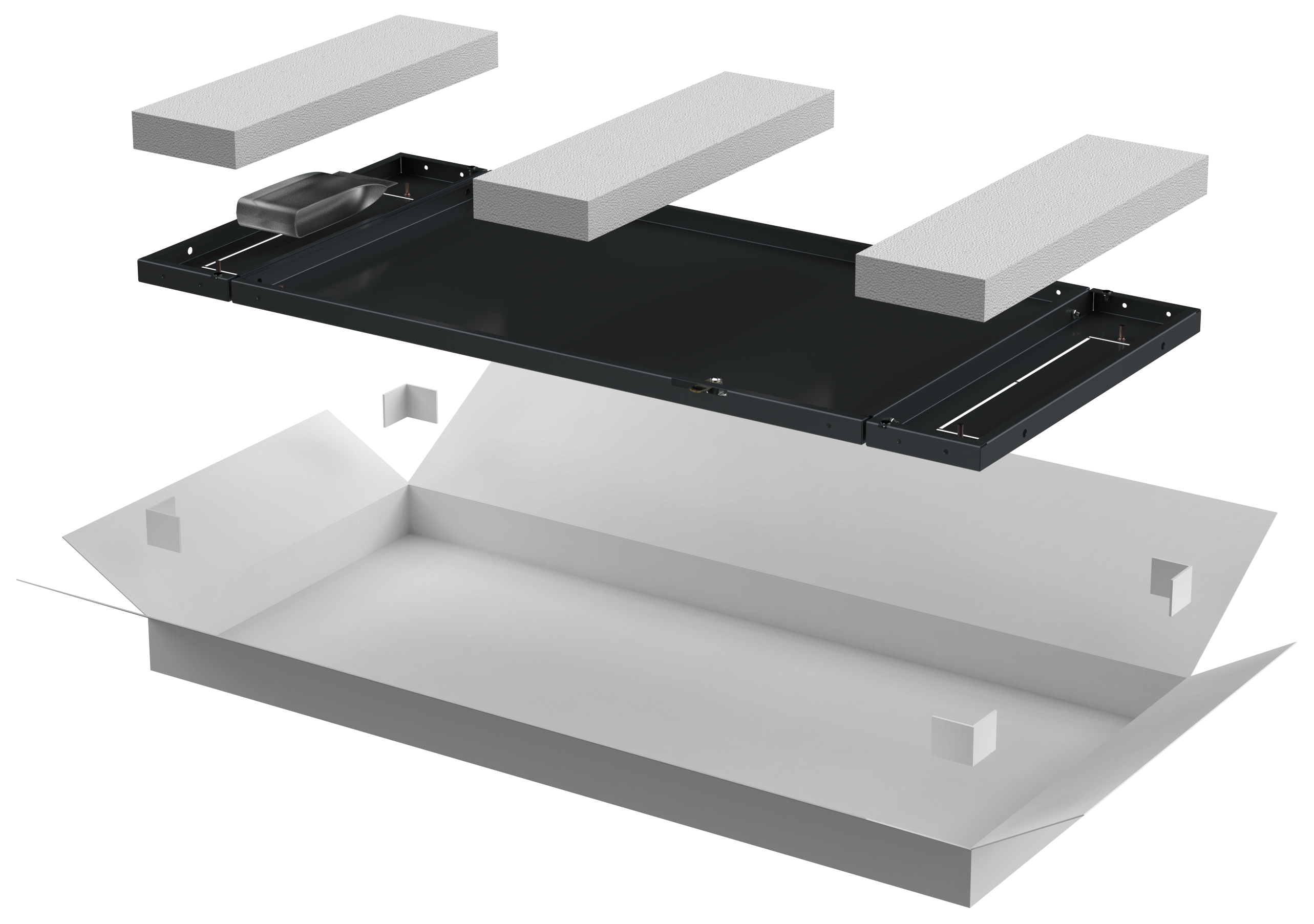 Панель задняя 600мм шкафа 28U LINEA N чер.