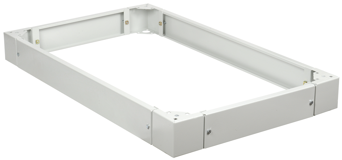 Цоколь для напольных шкафов 600х600х100мм серый