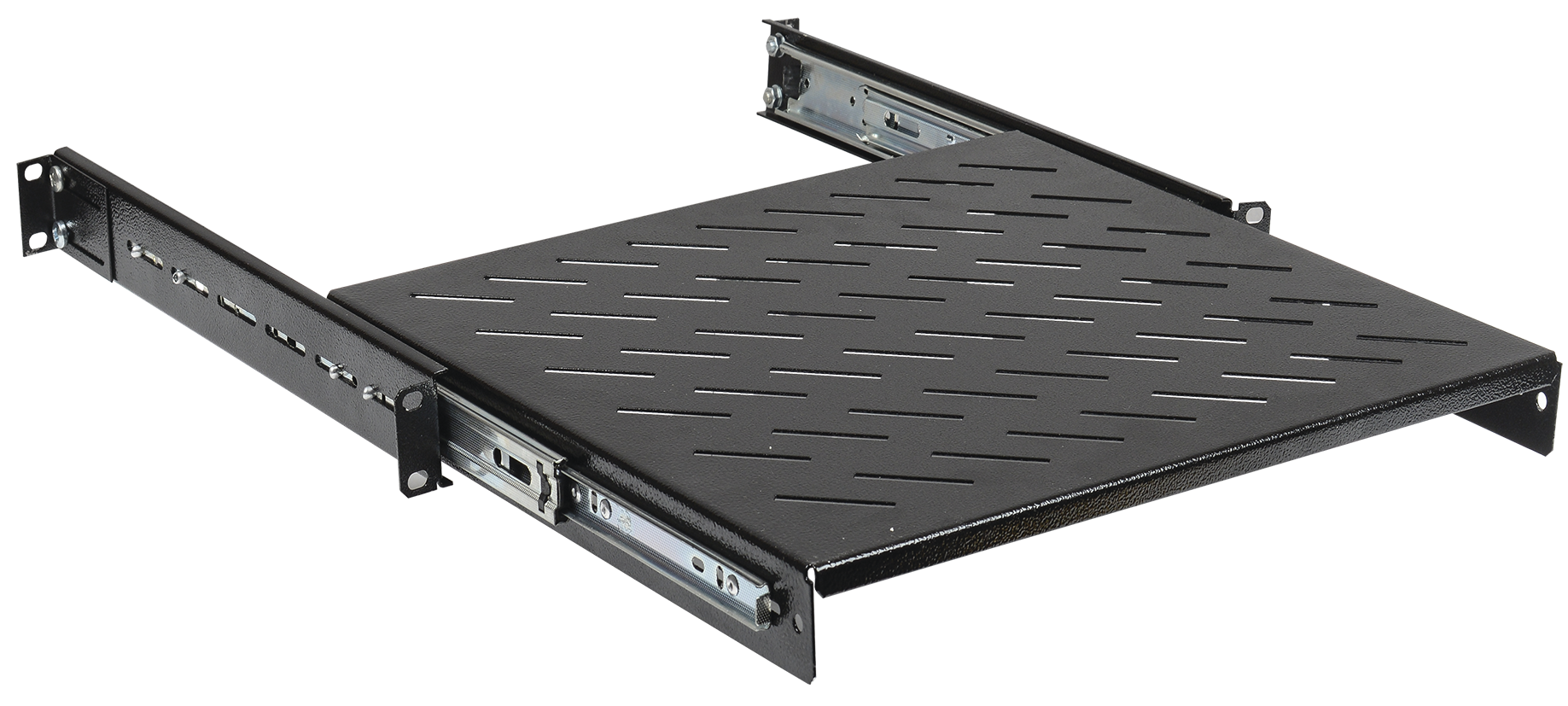 Полка выдвижная L=800мм черная