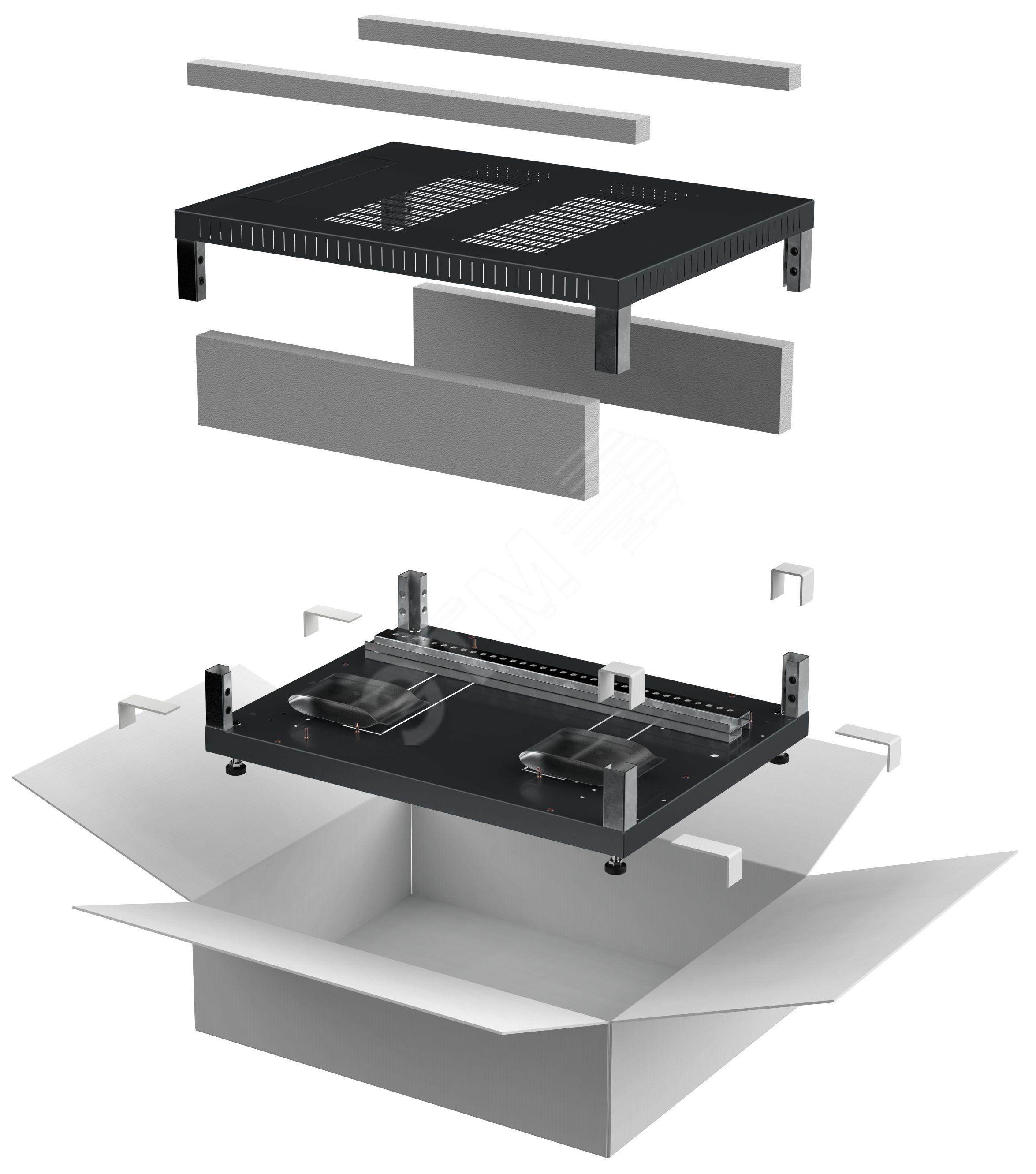 Изображение товара Шкаф ITK LINEA E 600x800 18-47U черный Изображение товара Шкаф ITK LINEA E 600x800 18-47U черный