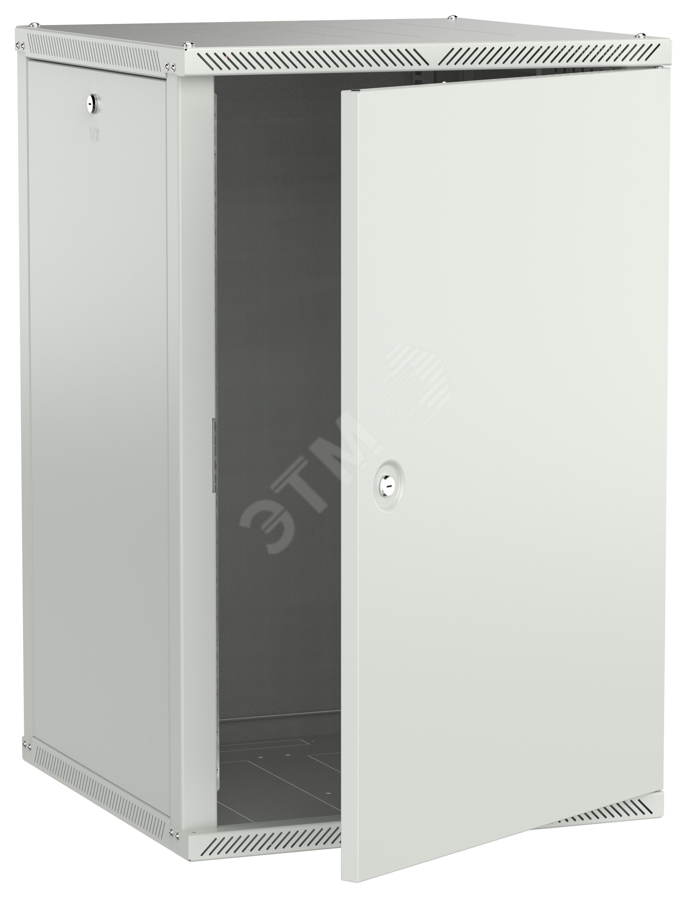 Изображение товара Шкаф настенный 18U 600х600мм дверь металл серый 2.0 LINEA W (шт)