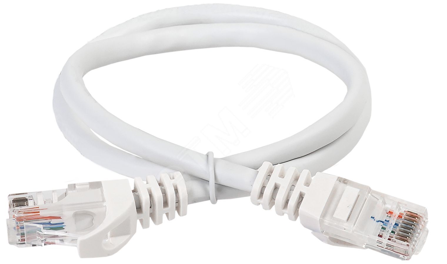 Изображение товара Патч-корд ITK Категория 5Е UTP LSZH 2м Белый для Ethernet
