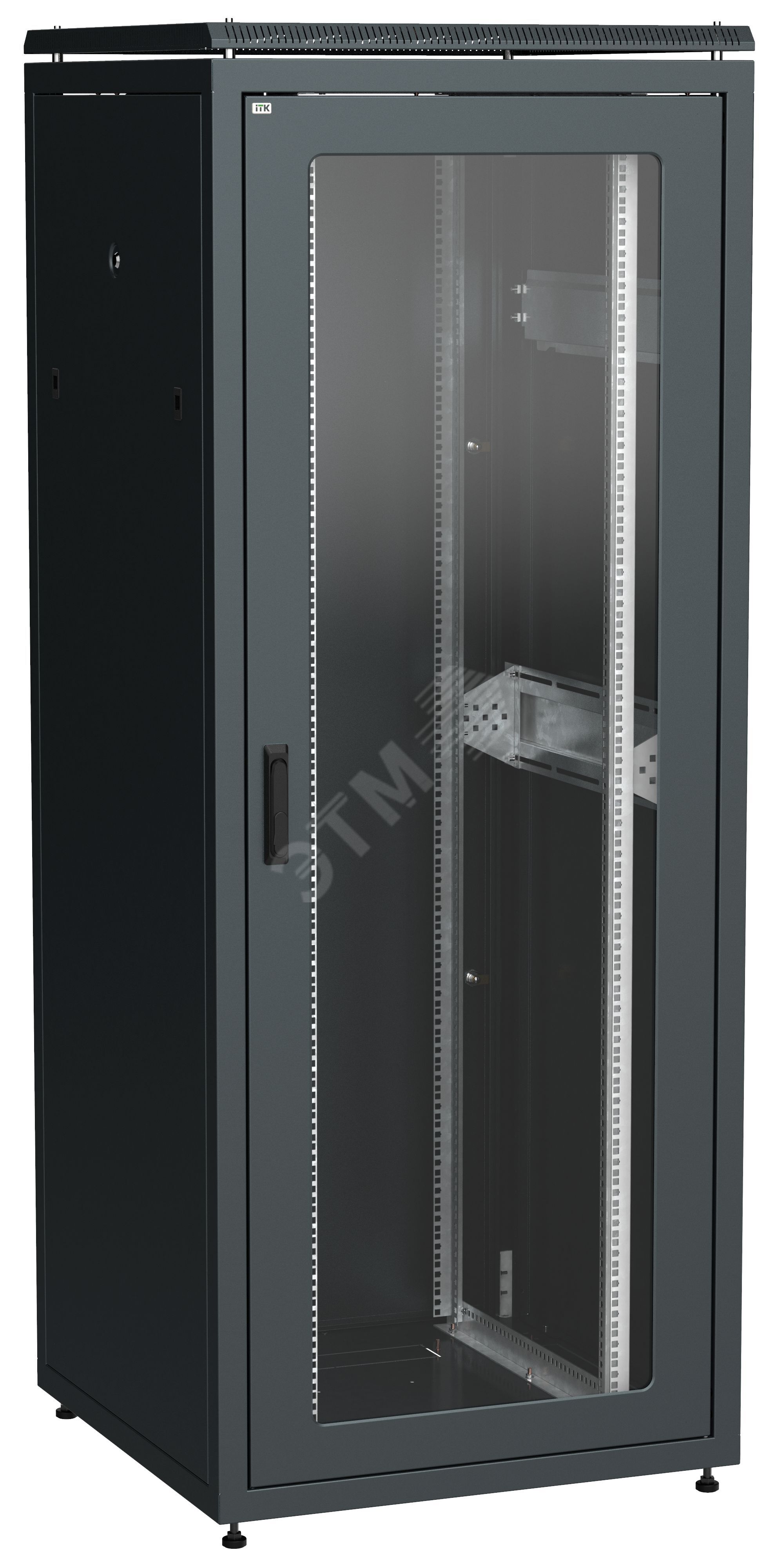 Изображение товара LINEA N Шкаф сетевой 19'' 42U 800х800мм стеклянная передняя дверь задняя металлическая черный (шт) Изображение товара LINEA N Шкаф сетевой 19'' 42U 800х800мм стеклянная передняя дверь задняя металлическая черный (шт)