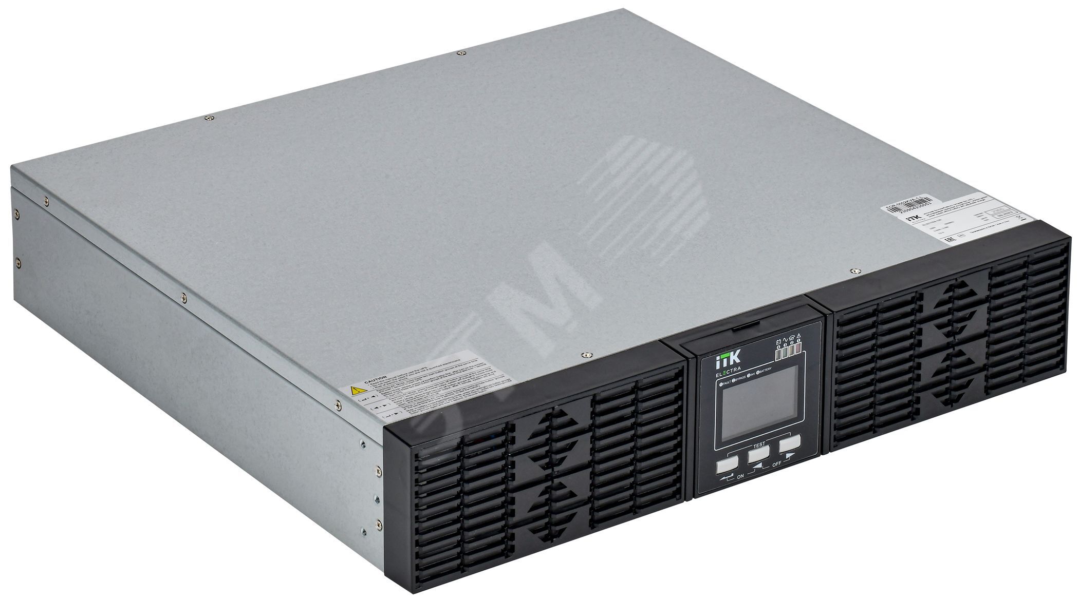 ELECTRA OR ИБП однофазный онлайн 2кВА/2кВт 2U LCD дисплей 48VDC 6xC13 c АКБ 4х9AH USB EPO RS232 SNMP слот Rack/Tower
