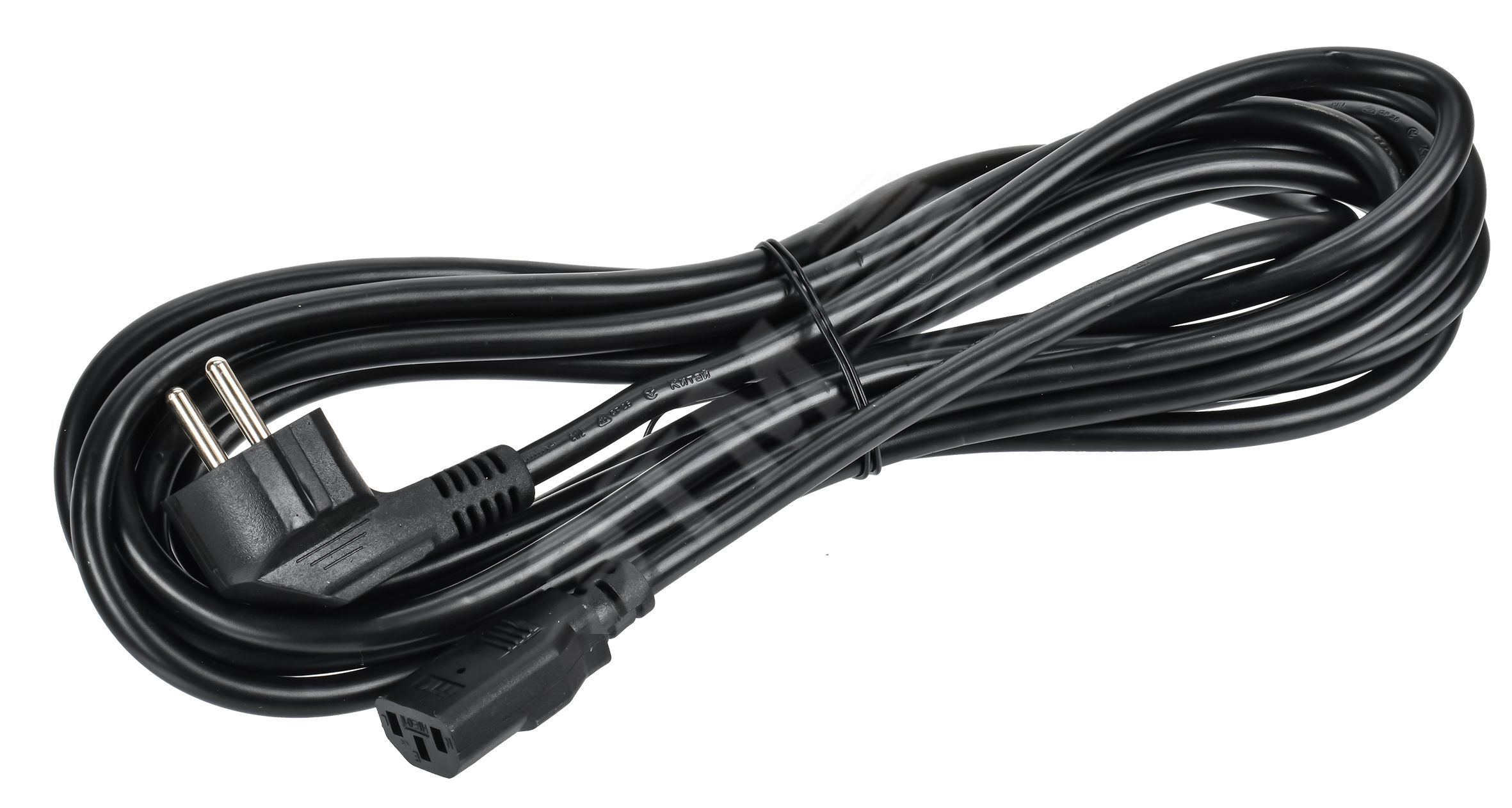 Изображение товара Кабель электропитания PDU 3х1.5 5м с разъёмами С13 - нем.ст (шт)