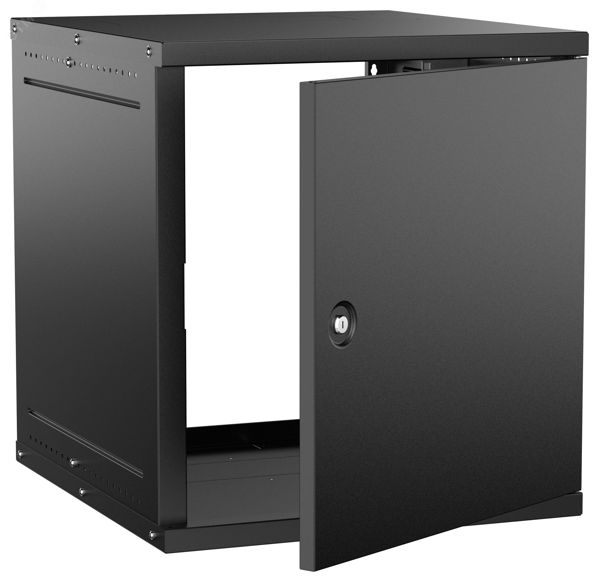 Изображение товара Настенный телекоммуникационный шкаф GENERICA 12U 600x650 мм с металлической дверью Изображение товара Настенный телекоммуникационный шкаф GENERICA 12U 600x650 мм с металлической дверью
