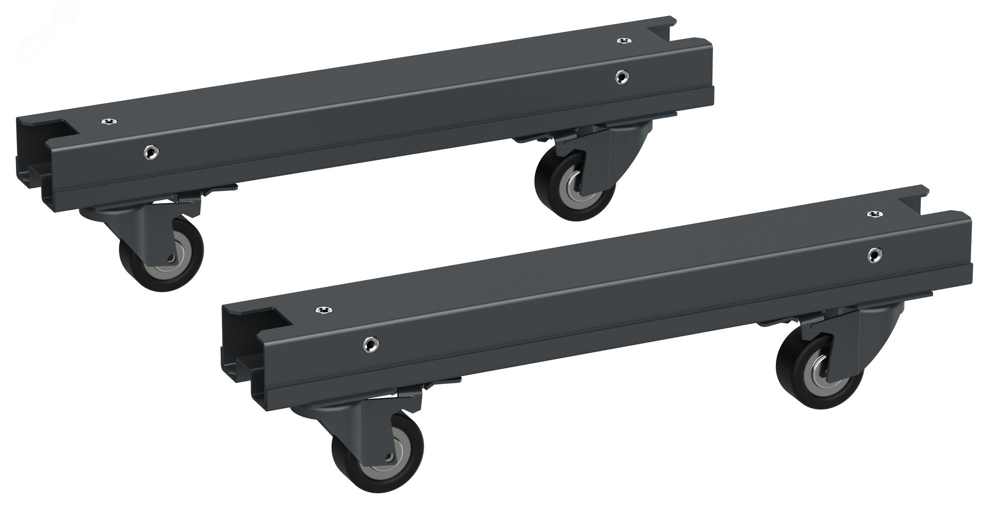 Изображение товара Комплект роликов для шкафа LINEA S шириной 600 мм черный