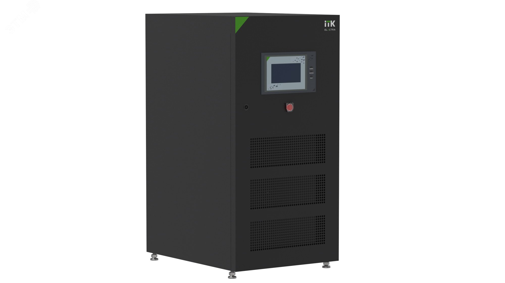 Изображение товара Источник бесперебойного питания Online 20000 ВА/18000 Вт 3ф с выходным трансформатором 360-384VDC без АКБ с сенсорным экраном (шт)