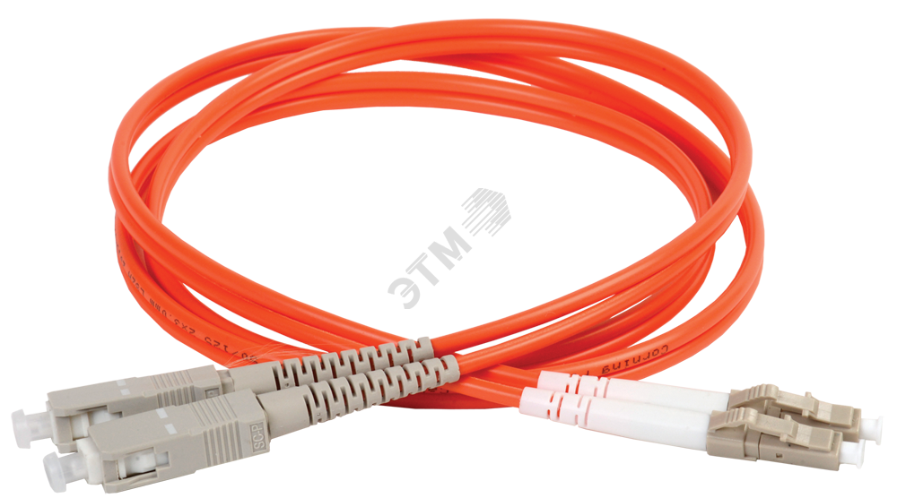 Патч-корд оптический мм 50/125 (OM2) SC/UPC-LC/UPC(Duplex)10м