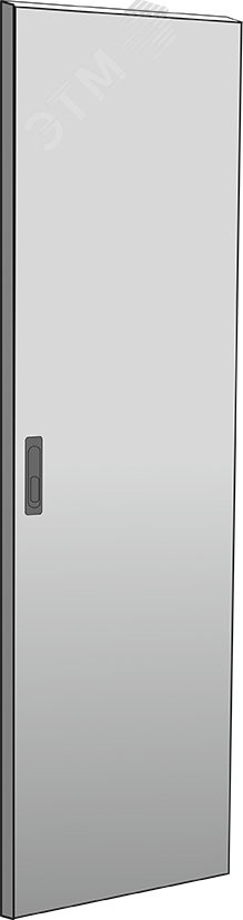 Дверь металлическая 800мм шкафа 42U сер. LN35-42U8X-DM ITK